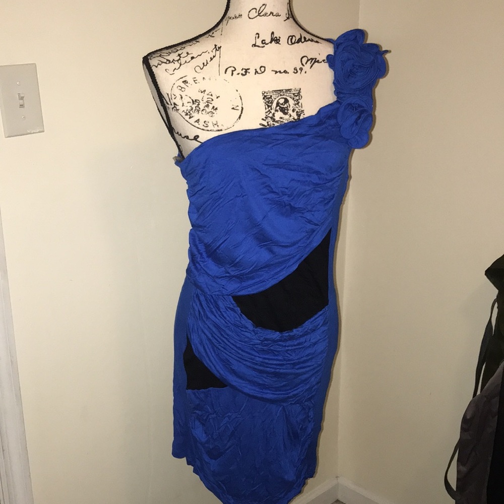 Blue dress